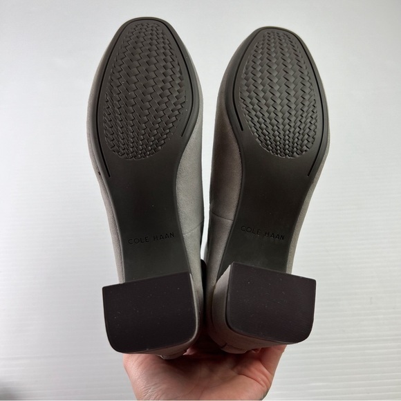 Cole Haan Ankle Boots womens 6.5 Laree Stretch Suede Grey Booties - Picture 10 of 11